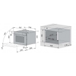 V-Zug Combi-Steam V6000 45F AutoDoor 60厘米嵌入式電蒸爐（白金）